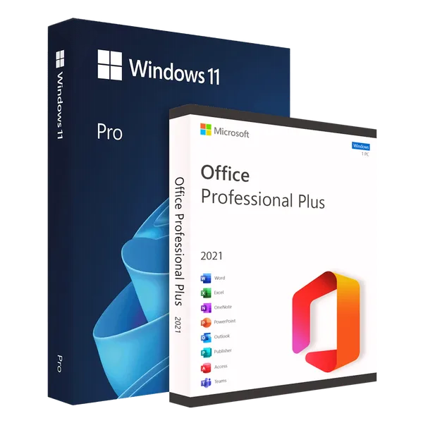 Licență Windows 11 Pro și Office 2021 Pro Plus